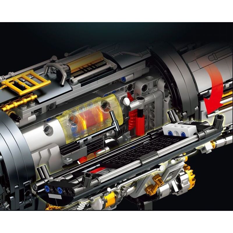 REOBRIX 33014 ĐỘNG CƠ F35B bộ đồ chơi xếp lắp ráp ghép mô hình Technic Kỹ Thuật Công Nghệ Cao Mô Hình Phương Tiện