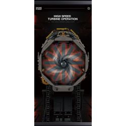 REOBRIX 33014 ĐỘNG CƠ F35B bộ đồ chơi xếp lắp ráp ghép mô hình Technic Kỹ Thuật Công Nghệ Cao Mô Hình Phương Tiện