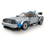 SMALL ANGLE JD089 TRỞ VỀ TƯƠNG LAI CỖ MÁY THỜI GIAN DELOREAN 1981 DMC-12 ROADSTER bộ đồ chơi xếp lắp ráp ghép mô hình Racers Đua Tốc Độ 526 khối