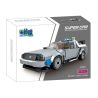 SMALL ANGLE JD089 TRỞ VỀ TƯƠNG LAI CỖ MÁY THỜI GIAN DELOREAN 1981 DMC-12 ROADSTER bộ đồ chơi xếp lắp ráp ghép mô hình Racers Đua Tốc Độ 526 khối