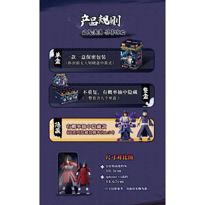 BLOKEES 71065 NARUTO SHIPPUDEN STAR EDITION TẬP 4 TRẬN CHIẾN BẮT ĐẦU bộ đồ chơi xếp lắp ráp ghép mô hình Movie & Game Phim Và Trò Chơi