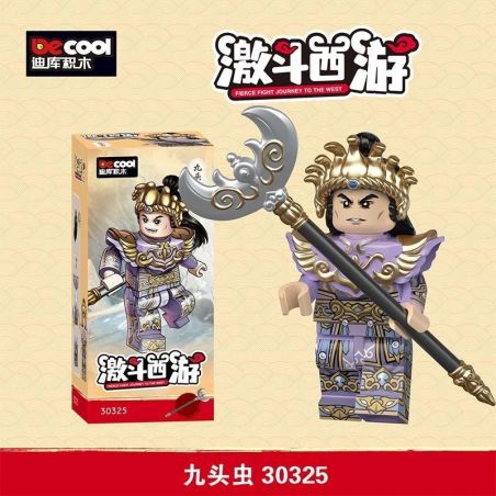 DECOOL BRICKCOOL 30325 CHIẾN ĐẤU TÂY DU CÔN TRÙNG CHÍN ĐẦU bộ đồ chơi xếp lắp ráp ghép mô hình Collectable Minifigures Búp Bê Sưu Tầm