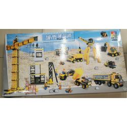 WOMA J5689 5689 KIẾN TRÚC SƯ ĐÔ THỊ bộ đồ chơi xếp lắp ráp ghép mô hình City Thành Phố