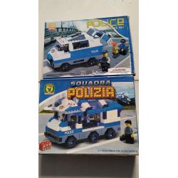 WOMA C9695 9695 XE CẢNH SÁT bộ đồ chơi xếp lắp ráp ghép mô hình City Thành Phố 221 khối