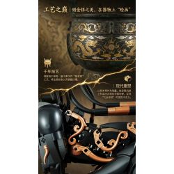 COOL PLAY TREND × TAILORING DEPARTMENT (DIFFICULT ORIGINAL) SHJ-SS-XZ001 SS-XZ001 -XZ001 SHJSS-XZ001 VƯƠNG QUỐC NÚI VÀ BIỂN QUÁI THÚ HUYỀN THOẠI HAECHI bộ đồ chơi xếp lắp ráp ghép mô hình Creator XIÈ ZHÌ Sáng Tạo 1301 khối