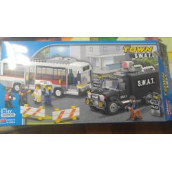 OXFORD ST33317 33317 XE BUÝT VÀ CẢNH SÁT bộ đồ chơi xếp lắp ráp ghép mô hình City Thành Phố 537 khối