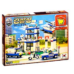 OXFORD OPD3800 3800 ĐỒN CẢNH SÁT bộ đồ chơi xếp lắp ráp ghép mô hình City Thành Phố