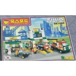 OXFORD OK1800 1800 CUỘC ĐUA bộ đồ chơi xếp lắp ráp ghép mô hình City Thành Phố