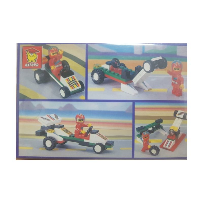 OXFORD OC300 CUỘC ĐUA bộ đồ chơi xếp lắp ráp ghép mô hình City Thành Phố