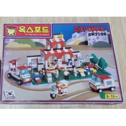 OXFORD OH2500 2500 CỬA HÀNG PIZZA bộ đồ chơi xếp lắp ráp ghép mô hình City Thành Phố