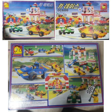 OXFORD OC5000 5000 CUỘC ĐUA bộ đồ chơi xếp lắp ráp ghép mô hình Racers Đua Tốc Độ