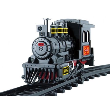 SLUBAN M38-B0231 B0231 0231 M38B0231 38-B0231 GA XE LỬA THẾ KỶ ĐẦU MÁY bộ đồ chơi xếp lắp ráp ghép mô hình City Thành Phố 13 khối