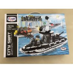 Winner 7015 SWAT THÀNH PHỐ THUYỀN TUẦN TRA bộ đồ chơi xếp lắp ráp ghép mô hình City 313 khối
