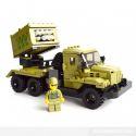 Kazi KY98404 98404 non Lego XE PHÁO PHẢN LỰC bộ đồ chơi xếp lắp ráp ghép mô hình Military Army Quân Sự Bộ Đội 365 khối