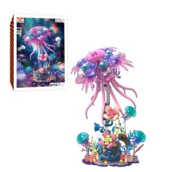 IAMBRICK 31106 YÊU TINH HOA BIỂN bộ đồ chơi xếp lắp ráp ghép mô hình Arts & Crafts FLORAMARE 526 khối