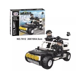 Winner 7012 XE TẤN CÔNG NHANH bộ đồ chơi xếp lắp ráp ghép mô hình City Thành Phố 136 khối