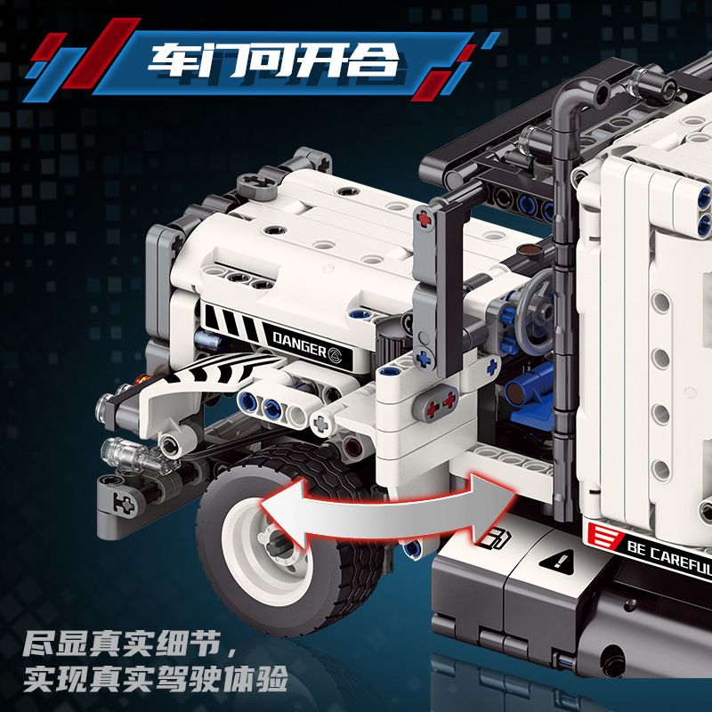 GULY 96000 CÁC DỰ ÁN BIẾN ĐỔI XE KÉO ĐƯỜNG CAO TỐC MÁY KỸ THUẬT 6 bộ đồ chơi xếp lắp ráp ghép mô hình Technic Kỹ Thuật Công Nghệ Cao Mô Hình Phương Tiện 1288 khối