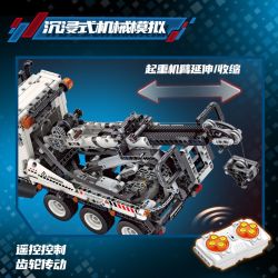 GULY 96000 CÁC DỰ ÁN BIẾN ĐỔI XE KÉO ĐƯỜNG CAO TỐC MÁY KỸ THUẬT 6 bộ đồ chơi xếp lắp ráp ghép mô hình Technic Kỹ Thuật Công Nghệ Cao Mô Hình Phương Tiện 1288 khối