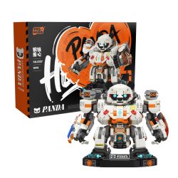 WEILE CHUANGXIANG 2237 TRÁI TIM GẤU SẮT bộ đồ chơi xếp lắp ráp ghép mô hình 1786 khối