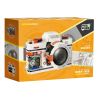 WEILE CHUANGXIANG 2211 VŨ TRỤ CƠ KHÍ CAMERA RETRO MÀU RỰC RỠ bộ đồ chơi xếp lắp ráp ghép mô hình 482 khối