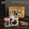 WEILE CHUANGXIANG 2211 VŨ TRỤ CƠ KHÍ CAMERA RETRO MÀU RỰC RỠ bộ đồ chơi xếp lắp ráp ghép mô hình 482 khối