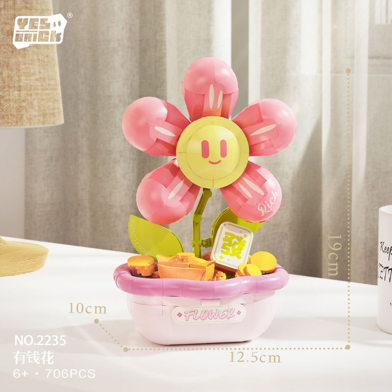 WEILE CHUANGXIANG 2235 CÓ TIỀN ĐỂ TIÊU bộ đồ chơi xếp lắp ráp ghép mô hình Arts & Crafts 706 khối