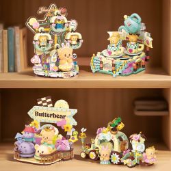 TOP TOY TC3503 3503 GẤU BƠ CUỘC DIỄU HÀNH bộ đồ chơi xếp lắp ráp ghép mô hình BUTTERBRAR