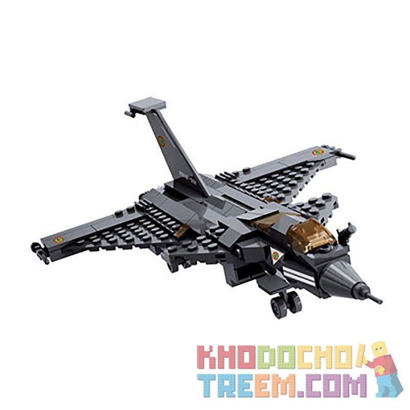 Kazi KY98407 98407 non  MÁY BAY CHIẾN ĐẤU bộ đồ chơi xếp lắp ráp ghép mô hình Military Army RAFALE FIGHTER Quân Sự Bộ Đội 191 khối