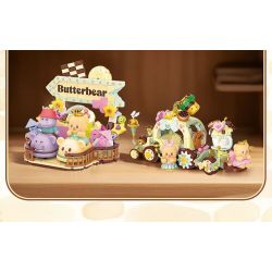 TOP TOY TC3505 3505 GẤU BƠ XE BỘI THU GIÒN bộ đồ chơi xếp lắp ráp ghép mô hình BUTTERBRAR
