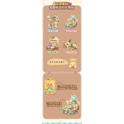 TOP TOY TC3505 3505 GẤU BƠ XE BỘI THU GIÒN bộ đồ chơi xếp lắp ráp ghép mô hình BUTTERBRAR