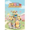 TOP TOY TC3505 3505 GẤU BƠ XE BỘI THU GIÒN bộ đồ chơi xếp lắp ráp ghép mô hình BUTTERBRAR