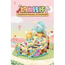 TOP TOY TC3505 3505 GẤU BƠ XE BỘI THU GIÒN bộ đồ chơi xếp lắp ráp ghép mô hình BUTTERBRAR