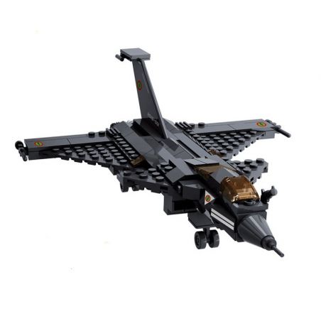 Kazi KY98407 98407 non  MÁY BAY CHIẾN ĐẤU bộ đồ chơi xếp lắp ráp ghép mô hình Military Army RAFALE FIGHTER Quân Sự Bộ Đội 191 khối