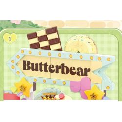 TOP TOY TC3505 3505 GẤU BƠ XE BỘI THU GIÒN bộ đồ chơi xếp lắp ráp ghép mô hình BUTTERBRAR