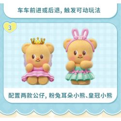 TOP TOY TC3506 3506 BUTTER BEARS BÁNH XE QUAN SÁT SAO bộ đồ chơi xếp lắp ráp ghép mô hình BUTTERBRAR