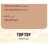 TOP TOY TC3506 3506 BUTTER BEARS BÁNH XE QUAN SÁT SAO bộ đồ chơi xếp lắp ráp ghép mô hình BUTTERBRAR