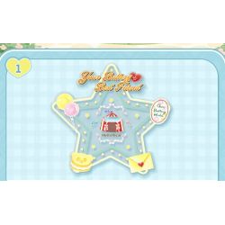 TOP TOY TC3506 3506 BUTTER BEARS BÁNH XE QUAN SÁT SAO bộ đồ chơi xếp lắp ráp ghép mô hình BUTTERBRAR