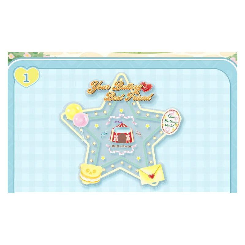 TOP TOY TC3506 3506 BUTTER BEARS BÁNH XE QUAN SÁT SAO bộ đồ chơi xếp lắp ráp ghép mô hình BUTTERBRAR
