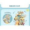 TOP TOY TC3506 3506 BUTTER BEARS BÁNH XE QUAN SÁT SAO bộ đồ chơi xếp lắp ráp ghép mô hình BUTTERBRAR