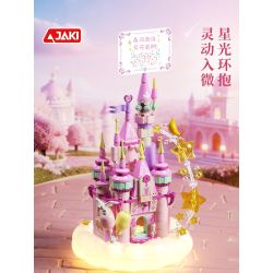 JAKI AK030 LÂU ĐÀI TRÊN MÂY TRONG MƠ CỦA NGÔI SAO bộ đồ chơi xếp lắp ráp ghép mô hình Girl Con Gái
