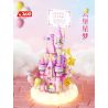 JAKI AK030 LÂU ĐÀI TRÊN MÂY TRONG MƠ CỦA NGÔI SAO bộ đồ chơi xếp lắp ráp ghép mô hình Girl Con Gái