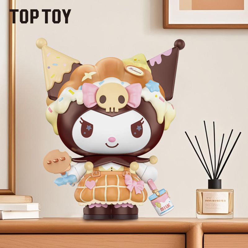 TOP TOY TC1835 1835 BỮA TIỆC BÁNH MÌ KUROMI DAWA bộ đồ chơi xếp lắp ráp ghép mô hình KUROMI BREAD PARTY 200 khối