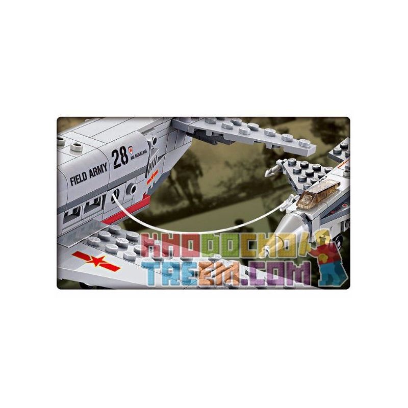 Kazi KY84022 84022 non  MÁY BAY TIẾP NHIÊN LIỆU bộ đồ chơi xếp lắp ráp ghép mô hình Field Army Chiến Trường 255 khối Kazi KY84022 84022 non  MÁY BAY TIẾP NHIÊN LIỆU bộ đồ chơi xếp lắp ráp ghép mô hình Field Army Chiến Trường 255 khối