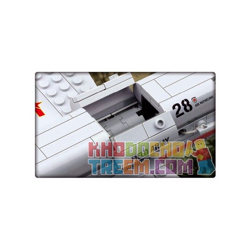 Kazi KY84022 84022 non  MÁY BAY TIẾP NHIÊN LIỆU bộ đồ chơi xếp lắp ráp ghép mô hình Field Army Chiến Trường 255 khối Kazi KY84022 84022 non  MÁY BAY TIẾP NHIÊN LIỆU bộ đồ chơi xếp lắp ráp ghép mô hình Field Army Chiến Trường 255 khối