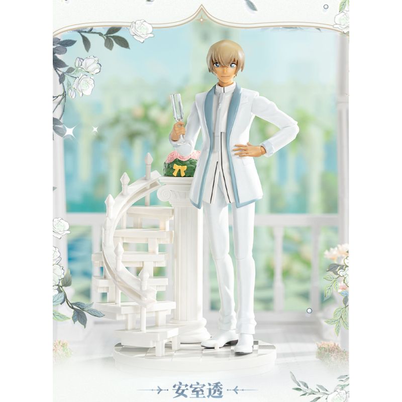 BLOKEES 73511 THÁM TỬ LỪNG DANH CONAN PHIÊN BẢN THẦN KỲ KỶ NIỆM 30 NĂM TORU AMURO MẶC VÁY TRẮNG bộ đồ chơi xếp lắp ráp ghép mô hình Movie & Game Phim Và Trò Chơi