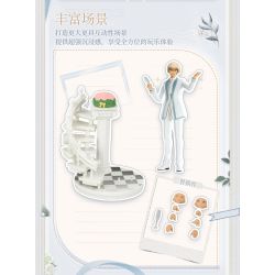 BLOKEES 73511 THÁM TỬ LỪNG DANH CONAN PHIÊN BẢN THẦN KỲ KỶ NIỆM 30 NĂM TORU AMURO MẶC VÁY TRẮNG bộ đồ chơi xếp lắp ráp ghép mô hình Movie & Game Phim Và Trò Chơi