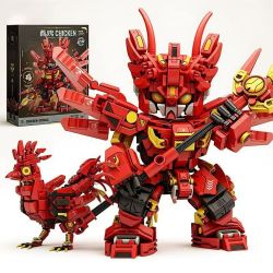 STARJAEN 61023 CƠ KHÍ CHIẾN ĐẤU GÀ THỐNG NHẤT bộ đồ chơi xếp lắp ráp ghép mô hình