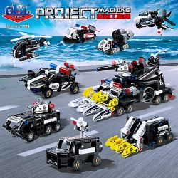 Kazi KY1123 1123 KỸ SƯ CƠ KHÍ ÁO GIÁP NỔ HẠNG NẶNG 8 TRONG 1 CỦA SWAT bộ đồ chơi xếp lắp ráp ghép mô hình Creator Sáng Tạo