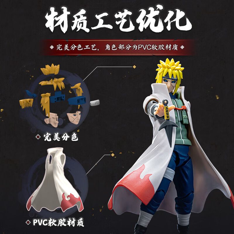 BLOKEES 75613 NARUTO PHIÊN BẢN SIÊU VIỆT NAMIKAZE MINATO (SIÊU TÁI SINH) CC03 bộ đồ chơi xếp lắp ráp ghép mô hình Movie & Game Phim Và Trò Chơi 97 khối