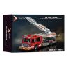 XBERT 66148 XE CỨU HỎA MỸ NÂNG CAO THÁP NƯỚC bộ đồ chơi xếp lắp ráp ghép mô hình Creator US FIRETRUCK ELEVATED WATER TOWERS Sáng Tạo 3033 khối